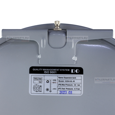 Бак расширительный с креплением круглый 8 л HUBERT ZILMET 1775