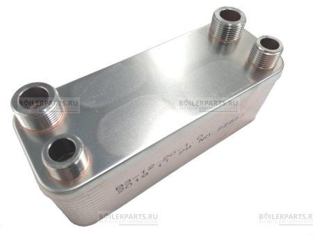 Теплообменник вторичный 190 мм 12 пластин ZILMET 17b1902602