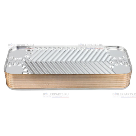Теплообменник вторичный 207 мм 14 пластин SaunierGPT 17B2071400