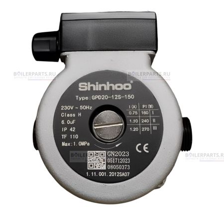 Насос в сборе HUBERT GPD 20/12S SHINHOO 1924401