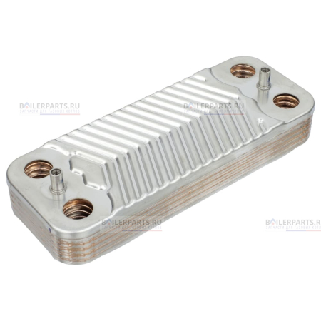 Теплообменник вторичный 190 мм 10 пластин HUBERT ZILMET 1925351