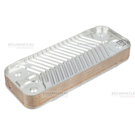 Теплообменник вторичный 190 мм 10 пластин HUBERT ZILMET 1925351