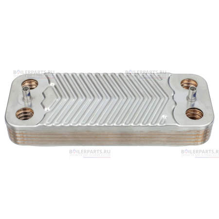 Теплообменник вторичный 190 мм 10 пластин HUBERT ZILMET 1925351
