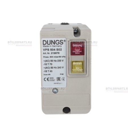Контроль герметичности ELCO DUNGS 13019500