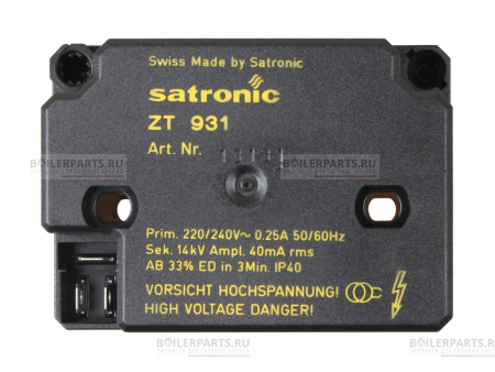 Трансформатор поджига SATRONIC 13131