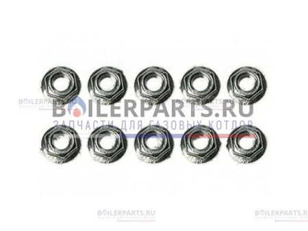 Гайка стальная на горелку VU 1000-1206 (10 штук) для котлов Vaillant 0020272058 [201]