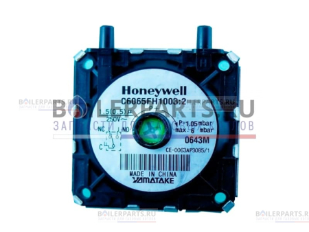 Прессостат (пневмореле) реле давления воздуха HONEYWELL 1.05-6 mBar ARISTON 60081725