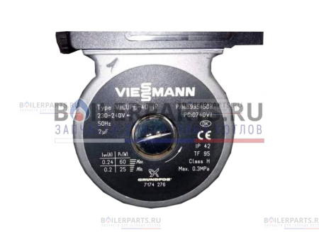 Голова насоса VIESSMANN VICUPE GRUNDFOS 7174276