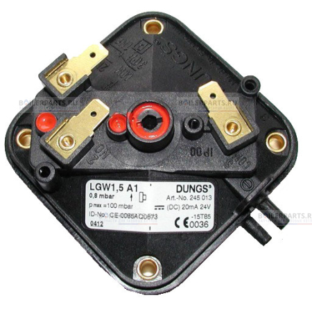 Реле давления воздуха LGW 1.5 A1 DUNGS 1.5-0.8 mBar THERMONA  24707  [252]