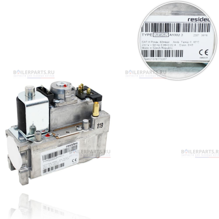 Комбинированный газовый клапан Honeywell VR4625VA1002B для котлов Wolf 2744621