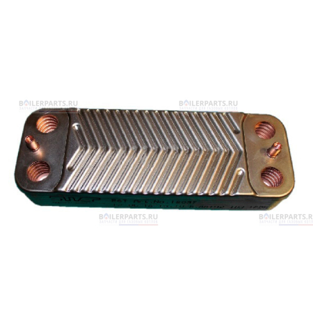 Теплообменник вторичный 207 мм 12 пластин WOLF  2980426 [102]