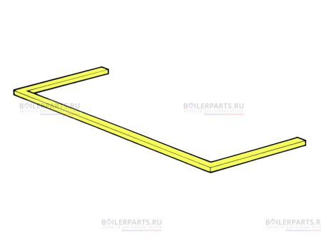 Планка профильная для герметизации огневой камеры (металлическая) для котлов Vaillant 299852
