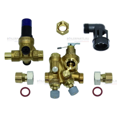 Группа безопасности с редуктором давления для VGH/5, до 16 бар для котлов Vaillant 000661