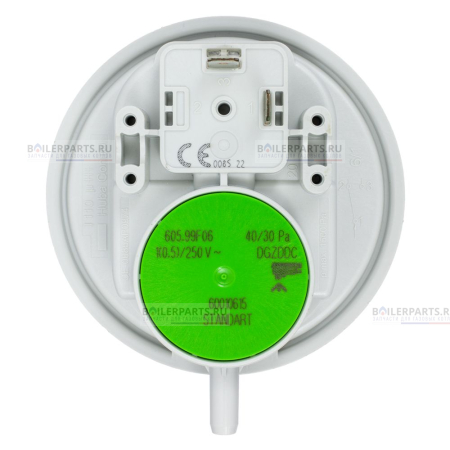 Прессостат (пневмореле) реле давления дыма HUBA CONTROL 40/30 Pa VAILLANT 0020252985