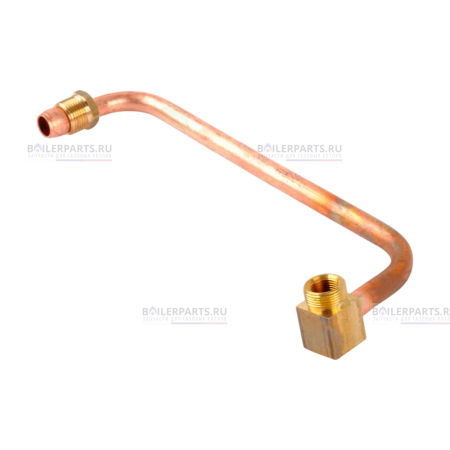 Патрубок (газовый клапан/горелка) ARISTON 122459