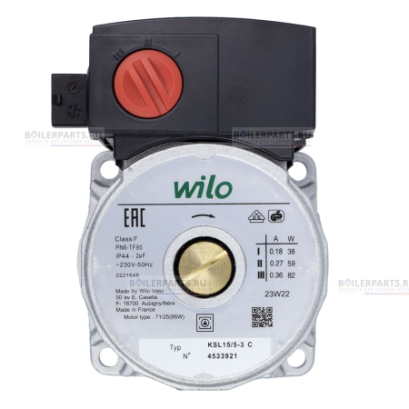 Голова насоса WOLF RSL 15/6.7 WILO 2072319