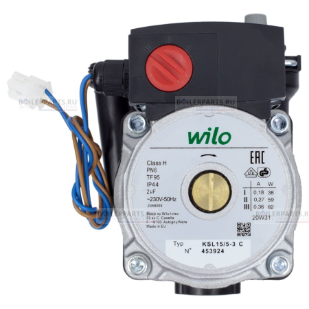 Насос в сборе WOLF RSL 15/6.7 WILO 2072319