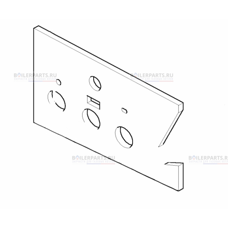Теплоизолирующая пластина для котлов Vaillant 210795