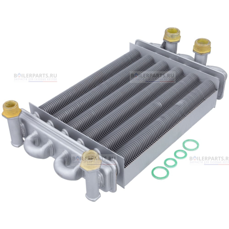 Теплообменник первичный битермический 220 мм NOBEL 52018