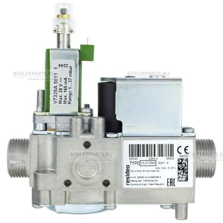 Газовый клапан ARISTON, CHAFFOTEAUX Rp 1/2" 6 bar RESIDEO 65100244  [142]