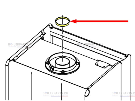 Дроссельная шайба (диафрагма)  45 мм E.C.A. 7006901287