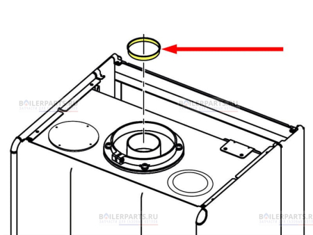 Дроссельная шайба (диафрагма)  50 мм E.C.A. 7006902082