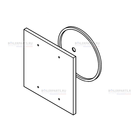 Плита горелки 150-250 кВт 7151378