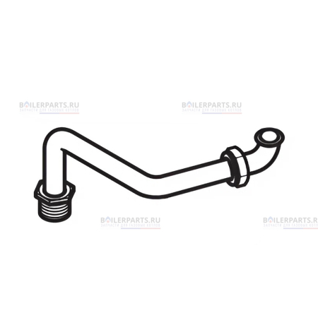 Трубка газовая BAXI 767375000