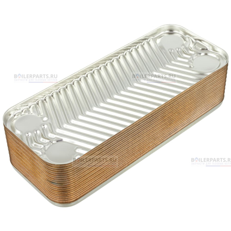 Теплообменник вторичный 190 мм 20 пластин VIESSMANN ZILMET 7828746