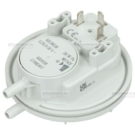 Прессостат (пневмореле) реле давления воздуха HUBA CONTROL 26/18 Pa BOSCH, JUNKERS 87160127530