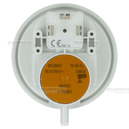 Прессостат (пневмореле) реле давления воздуха HUBA CONTROL 70/60 Pa BOSCH 87186456510