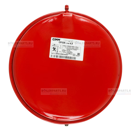 Бак расширительный круглый 4,5 л резьба THERMET CIMM 900500000