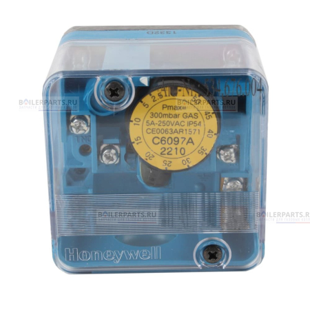 Реле давления газа HONEYWELL 2.5-50 mBar C6097А2210D
