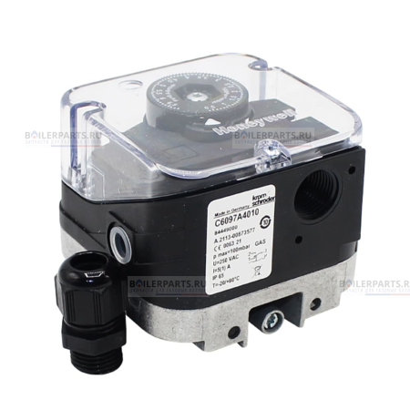 Реле давления газа/воздуха HONEYWELL 0.5-6.5 mBar C6097A4010