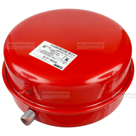 Бак расширительный круглый 12 л резьба 3/4 HERMANN ZILMET H160532012