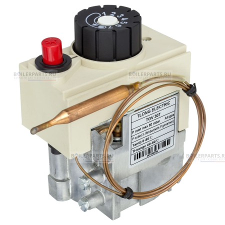 Газовый клапан Rp 1/2" 300 bar TLONG ELECTRIC TGV307
