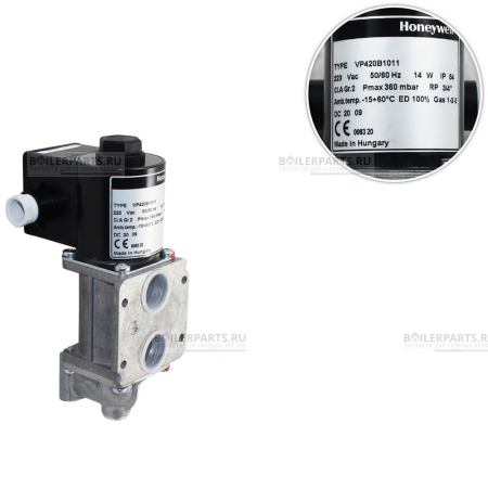 Газовый клапан Rp 3/4" 6 bar HONEYWELL VP420B1011