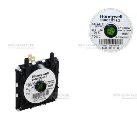 Прессостат (пневмореле) реле давления дыма HONEYWELL 1.2-6 mBar FERROLI 36400060