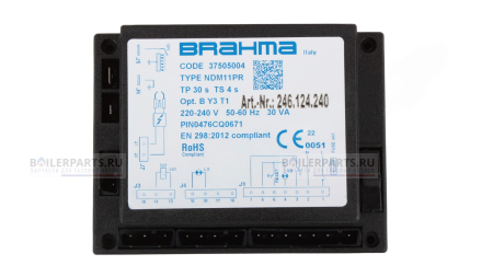 Менеджер горения Brahma NDM11PR 37505004