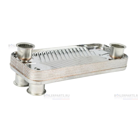 Теплообменник вторичный 8 пластин  NAVIEN ZILMET 30004993