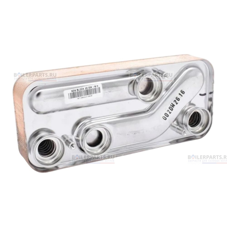 Теплообменник вторичный 190 мм NAVIEN 30013798A