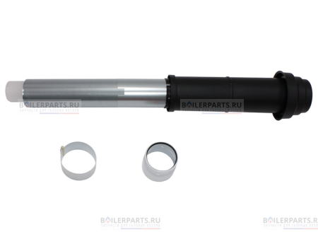 Комплект (черный) для вертикального прохода через крышу VAILLANT 80/125 303200