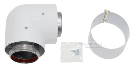 Отвод 87° VAILLANT 80/125 303210