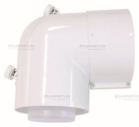 Отвод 87° С резиновым отверстием VAILLANT 80/125 303217