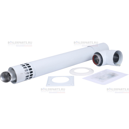 Комплект для горизонтального прохода через стену VAILLANT 80/125 1000 мм 303609