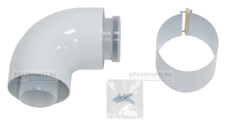 Отвод 87° VAILLANT 60/100 303910