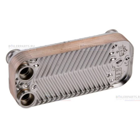 Теплообменник вторичный 190 мм 12 пластин DAEWOO ZILMET 3318112300