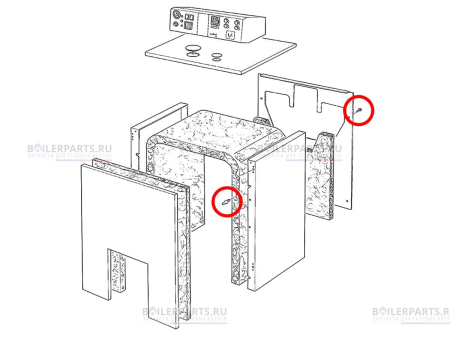 Пакетик с принадлежностями для котлов Vaillant 455879