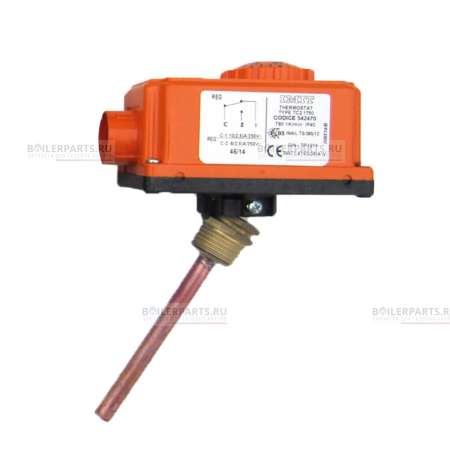 Термостат капиллярный погружной  BERETTA, BAXI, FERROLI, ARISTON, PROTHERM 542470