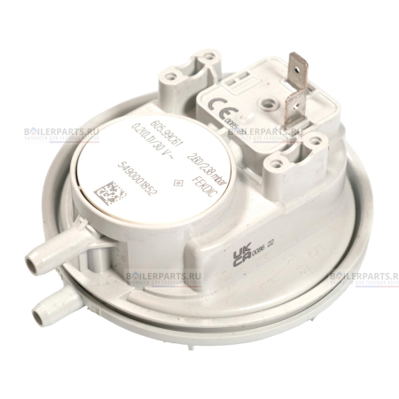 Прессостат (пневмореле) реле давления воздуха HUBA CONTROL 2.6-2.38 mBar ITALTHERM 549001852